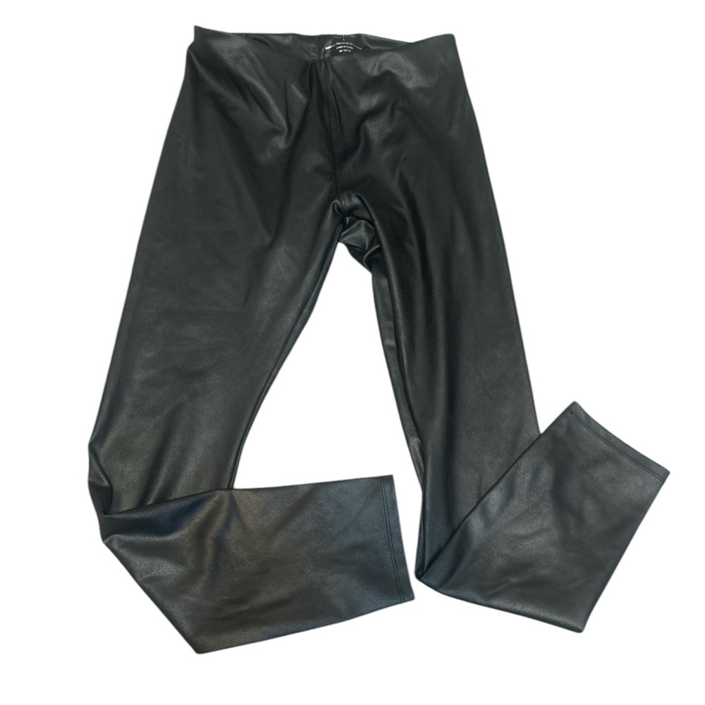 Modern Balance High Waisted Faux Leather Leggings Size Large